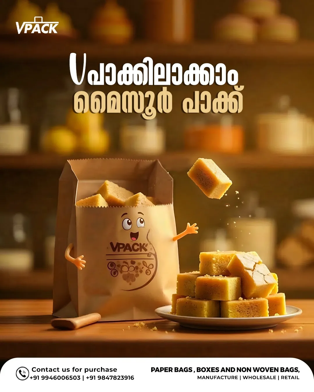 Vpack Sweet – Ad Touch creative work